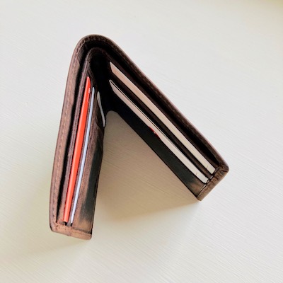 Vintage Leather Wallet ~ boxed