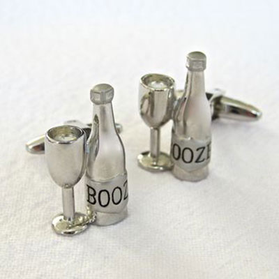 Booze Cufflinks     