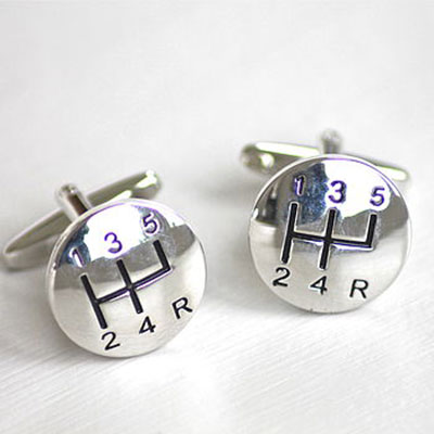 Gear Lever Cufflinks   