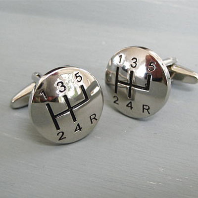 Gear Lever Cufflinks   