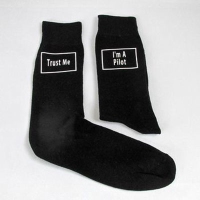 Trust Me, I'm a Rock Star Socks      
