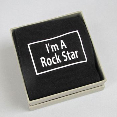 Trust Me, I'm a Rock Star Socks      