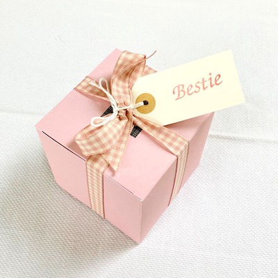 Bestie handmade gift tag