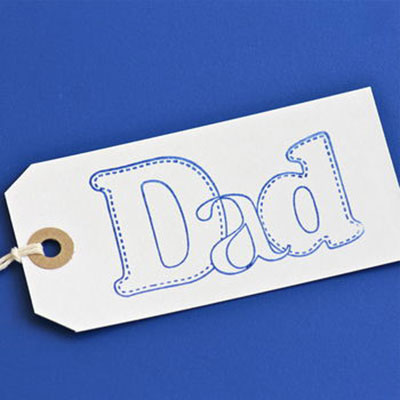 Dad Gift Tag ~ Large