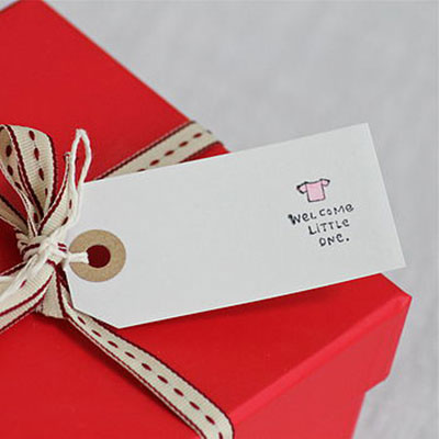 Welcome Little One Gift Tag
