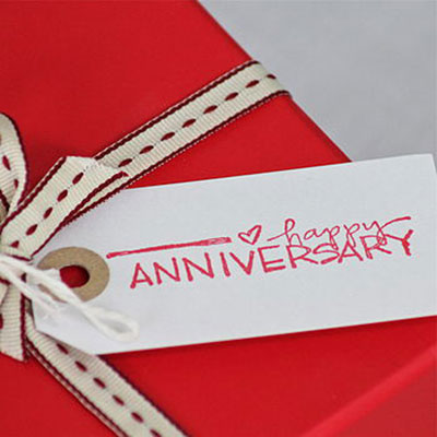Love Heart Handmade Anniversary Card   
