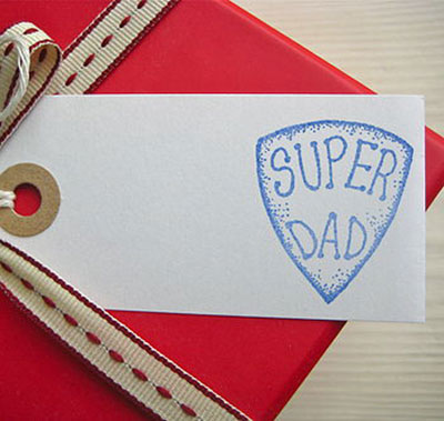 Super Dad Gift Tag  
