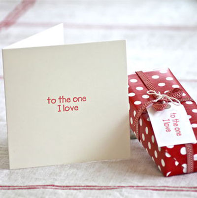 to the one i love anniversary gift tag