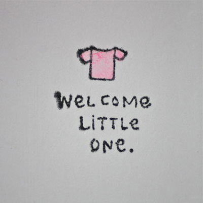 Welcome Little One Gift Tag