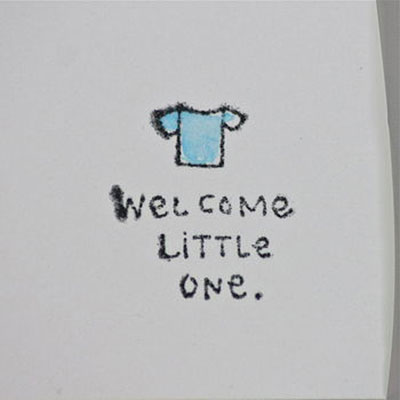 Welcome Little One Gift Tag