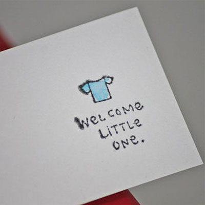 Welcome Little One Gift Tag