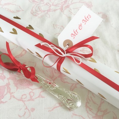 Silver Plated Wedding Cake Knife
