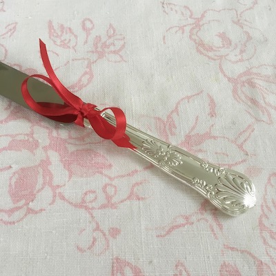 Silver Plated Wedding Cake Knife