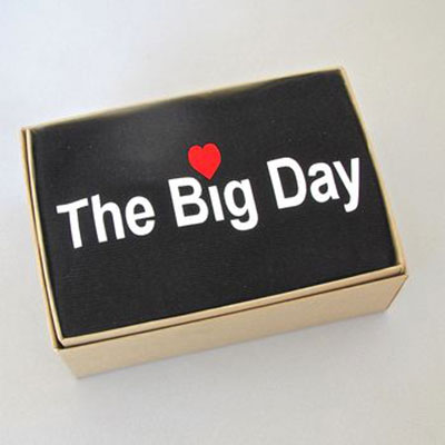 The Big Day Wedding Socks       